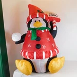 Gemmy Christmas Inflatable Penguin 4 Ft Tall Winter Be Kool Weighted Tested. Fixed Price $40.00.