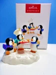 Hallmark 2024 Cookie Exchange Ornament Penguins Cooking Baking New Box. Fixed Price $24.99.