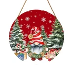 Christmas Gnome Welcome Sign For Front Door Merry Hanger 12”. Fixed Price $13.56.