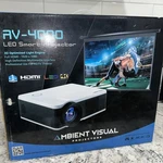 Ambien Visual 4000 Led Smart Projector Full Hdmi 1920X1080 Multimedia-nib. Fixed Price $150.00.