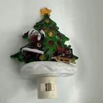 Nicolas Square Santa Decorating Christmas Tree Star. Fixed Price $9.74.