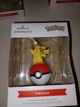 Hallmark 2023 Pokemon Pikachu Red Ball Christmas Ornament New. Fixed Price $12.99.