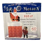 Vtg Air Motion 6 Ft Pop Up Santa Chimney Inflatable Yard Christmas Decor Light. Fixed Price $165.00.