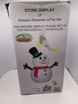 Snowman 3.5 Ft Tall Airblown Inflatable Gemmy Home Accents Holiday. Fixed Price $32.29.
