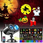 Halloween Christmas Snowflake Projector Led Light Laser Landscape Lamp Outdoor. Fixed Price $19.99.