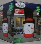 Gemmy Christmas 10 Ft Giant Snowman Head Airblown Inflatable Nib. Fixed Price $249.99.