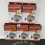 50 Universal Light Clips X5 Simple Living Solutions For Gutters Shingles Tile. Fixed Price $10.45.