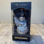 Demdaco Blown Glass Snowman Ornament Mercantile Collection. Fixed Price $17.87.