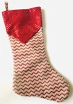 Dyno Seasonal Solutions Glittery Christmas Holiday Stocking. Fixed Price $10.00.