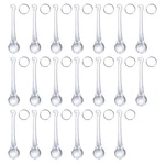 Longwin 20PCS 3INCH Crystal Teardrop Chandelier Pendant Parts Wedding Party C.... Fixed Price $32.22.