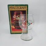 Pfaltzgraff Winterberry 7.75" Clear Floating Candle Vase With Box. Fixed Price $18.00.