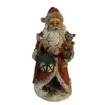 Vintage Santa Claus Figurine With Bear & Lantern By Greenbrier International. Fixed Price $6.39.