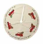 Primitives By Kathy Cotton Tree Skirt Truck, 36" New. Fixed Price $29.99.