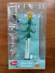 New Nib 8" Ruz Disney Stitch Christmas Miniature Glass Tree 12 Ornaments. Fixed Price $39.95.
