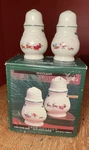 Pfaltzgraff Snow Village Salt & Pepper Shaker Set Of 2 Holidays Winter Christmas. Fixed Price $19.99.