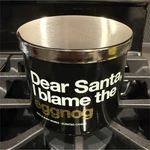 Bath & Body Works Dear Santa Eggnog Scented Jar Candle Christmas 14.5 Oz. Fixed Price $35.00.