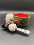 Bella Casa By Ganz Snowman Dip Bowl & Spreader Set Christmas Winter Party Event. Fixed Price $12.99.
