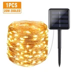 200/300LED Solar Fairy String Lights Copper Wire Outdoor Garden Xmas Party Decor. Fixed Price $26.99.