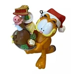 Carlton Cards Heirloom Collection Garfield Christmas Ornament Movable Pieces. Fixed Price $24.99.