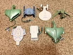 Lot Of 7 Vintage Hallmark Star Trek Spaceship Ornaments Collectible Figurines. Fixed Price $32.99.
