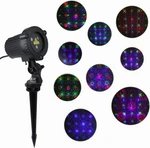 Outdoor Laser Christmas Projector Lights 18 Pattern Decorative F. Fixed Price $30.19.