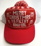 Holiday Time Christmas Snapback Trucker Hat Os Home Alone Kitschy Light Up Wacky. Fixed Price $12.92.