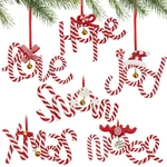 Langley 6 Pcs 2024 Christmas Polymer Clay Hanging Ornaments Xmas Tree. Fixed Price $10.94.