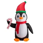 Glitzhome 8FT Lighted Christmas Airblown Inflatable Led Penguin Decor Brand New. Fixed Price $50.00.