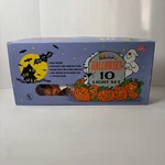 Happy Halloween 10 Light Set Pumpkin Jack Lantern Indoor Outdoor Decor. Fixed Price $23.82.