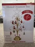Mr. Christmas Rotating Musical Ornament Tree 2010 Approx 24"X12" Item # 0099511. Fixed Price $25.00.