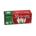 35-COUNT Clear Christmas Light Set 1. Fixed Price $15.39.