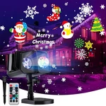 Christmas Projector Lights Outdoor 26 Hd Effects (3D Ocean Wave + Patterns) W.... Fixed Price $74.10.