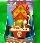 Hallmark North Pole Magic Mechanical Santa Checklist Sound Lights Xmas 2014. Fixed Price $14.99.