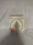 Spode Christmas Tree Coin Money Bank Vintage Box England 6 1/4" Ceramic 3324. Fixed Price $25.00.