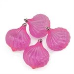 Northlight 4CT Bubblegum Pink Transparent Shatterproof Christmas Ornaments 4.5". Fixed Price $11.49.