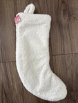 Wondershop Target Christmas Stocking Cream Off White Sherpa Fur Nubby Knit Nwt. Fixed Price $12.00.