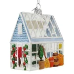 Green House Glass Ornament. Fixed Price $19.99.