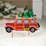 Solar Led National Lampoons "christmas Vacation" Car W/ Tree Staked Decoration. Fixed Price $24.99.