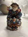 Vtg Crinkle Claus 1998 Bavarian Om-pah Santa Castle Music Box Oh Christmas Tree. Fixed Price $21.99.