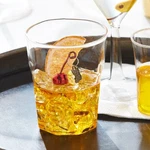 3.5" Old Fashioned Cocktail Glass Ornament Christmas Eric Cortina Raz 3953046. Fixed Price $19.95.