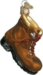 Old World Christmas Hiking Boot Blown Glass Ornament 32092. Fixed Price $19.99.