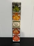 Williams-sonoma Maple Leaf Holders For Tapers, Set Of 4. Fixed Price $14.97.