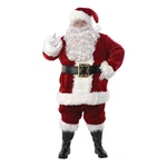 Men's Majestic Santa Claus Suit Costume - Halco. Fixed Price $478.85.