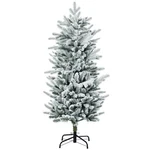 Homcom 4.5' Artificial Christmas Tree With Sonw Flocked, Auto Open. Fixed Price $72.99.