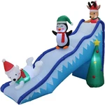 Bzb Goods 9' Long Christmas Inflatable Penguin Reindeer Polar Bear. Fixed Price $94.00.