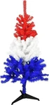 Tree Buddees Red White And Blue Patriotic Colorful Christmas 4 Foot Tall. Fixed Price $39.95.