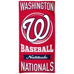 Mlb Washington Nationals Vertical Logo Circle Beach Towel 30"X60" By Wincraft. Fixed Price $27.99.