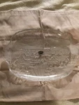 Crystal Clear Studios Winter Scene & Frosted Glass Large Plate/platter 15. Fixed Price $18.95.
