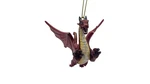 Red Flying Gothic Dragon Fantasy Christmas Tree Hanging Ornament Statue. Fixed Price $17.49.