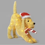 Wondershop Christmas Lit Tinsel Yellow Lab Dog 22 Indoor Outdoor Decorartion. Fixed Price $149.95.